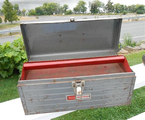 how to restore vintage sears craftsman metal tool box|how to repair old toolbox.